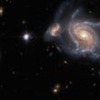 Hubble captures a busy body of overlapping spiral galaxies | Digital Developments